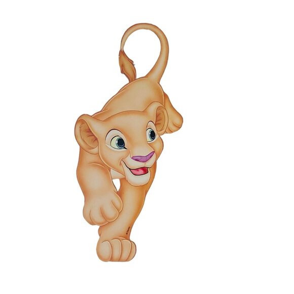 Set Of 2 Disney The Lion King Simba & Nala Wall Decorations 15" x 9 1/2" - Picture 3 of 8